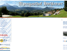Tablet Screenshot of hochlenzer.de